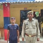 मथुरा 30 अक्टूबर 25*थाना मगोर्रा पुलिस द्वारा एक अभियुक्त को किया गिरफ्तार, कब्जे से एक अवैध तमन्चा व कारतूस बरामद।*
