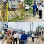 लखीमपुर31अक्टूबर25*सीडीओ अभिषेक कुमार ने राजापुर से सौजन्या चौक तक पैदल निरीक्षण कर फोरलेन निर्माण की रफ्तार देखी,