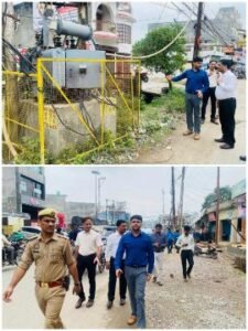 लखीमपुर31अक्टूबर25*सीडीओ अभिषेक कुमार ने राजापुर से सौजन्या चौक तक पैदल निरीक्षण कर फोरलेन निर्माण की रफ्तार देखी, लखीमपुर31अक्टूबर25*सीडीओ अभिषेक कुमार ने राजापुर से सौजन्या चौक तक पैदल निरीक्षण कर फोरलेन निर्माण की रफ्तार देखी,