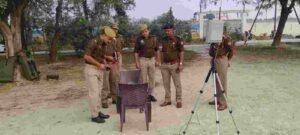 कौशाम्बी 11/09/2025*परेड की सलामी लेने के बाद एएसपी ने किया टोलीवार परेड का निरीक्षण*