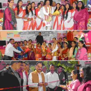 सहारनपुर 12/11/25*कम्पनी बाग मे भव्य खादी महोत्सव का विधायक राजीव गुम्बर ने किया उद्घाटन....*