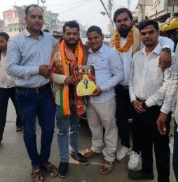 कौशाम्बी 24/11/25*नव नियुक्त जिला अध्यक्ष का राष्ट्रीय स्वर्णकार राजनीतिक भागीदारी मंच ने किया जोरदार स्वागत*