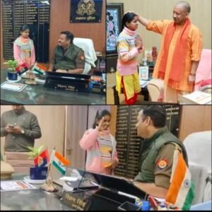 कानपुर नगर 28/11/25*मूकबाधिर बच्ची “खुशी” की जिंदगी बदल गई,,हजरतगंज पुलिस की तत्परता और CM योगी की संवेदनशीलता से पूरा हुआ उसका सपना*!