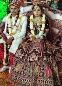 अयोध्या 28/11/25*शादी के तीसरे दिन दुल्हन पांच लाख के ज़ेवर व नगदी संग ससुराल से फरारप,रिवार में हड़कंप