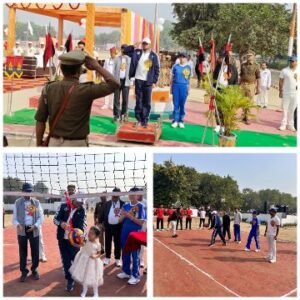 कानपुर नगर5नवम्बर25*कानपुर जोन की 27वीं अन्तर जनपदीय पुलिस वॉलीबॉल क्लस्टर (महिला एवं पुरुष) प्रतियोगिता वर्ष-2025 का आयोजन किया गया