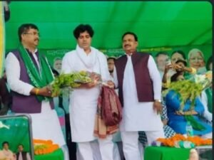 पूर्णिया बिहार 5 अक्टूबर 25* पूर्णिया के धमदाहा में राज्यसभा सांसद इमरान प्रतापगढ़ी ने विशाल चुनावी सभा को संबोधित किया