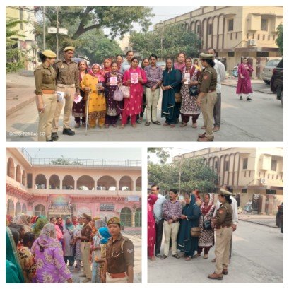 मथुरा 9 नवंबर 25 *मिशन शक्ति फेस 5.0 के तहत थाना बलदेव/गोविन्दनगर मैं महिलाओं एवं बालिकाओं को किया गया जागरूक* मथुरा 9 नवंबर 25 *मिशन शक्ति फेस 5.0 के तहत थाना बलदेव/गोविन्दनगर मैं महिलाओं एवं बालिकाओं को किया गया जागरूक*