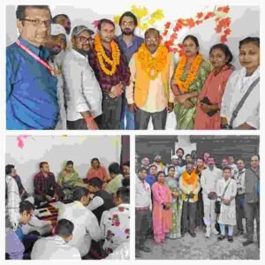 बाँदा 10नवम्बर 25*गुप्त पर्चीयों के द्वारा दी गईं सहमति पुनः बांदा जिलाध्यक्ष के पद पर मनोनीत हुए मदन गुप्ता