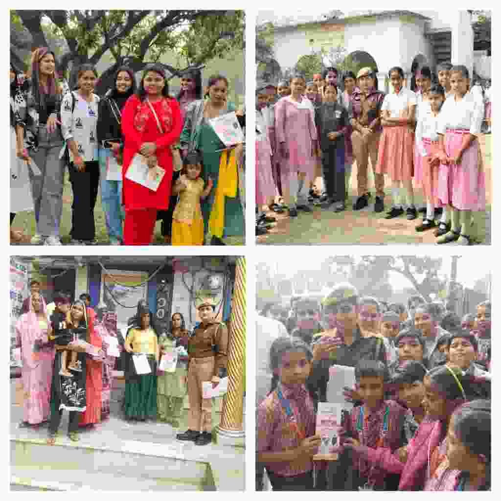 मथुरा 10 नवंबर 25 *मिशन शक्ति फेस 5.0 के तहत महिला एवं बालिकाओं को किया गया जागरूक * मथुरा 10 नवंबर 25 *मिशन शक्ति फेस 5.0 के तहत महिला एवं बालिकाओं को किया गया जागरूक *