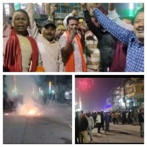 पूर्णिया बिहार 14 नवंबर 25*कस्बा के नवनिर्वाचित विधायक नितेश कुमार सिंह का जोरदार स्वागत