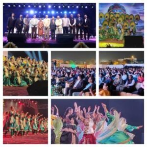 जयपुर 21/11/25*एम.जी.पी.एस. विद्याधर नगर के वार्षिक उत्सव ‘रजत किरणों के पाखी’का भव्य आयोजन