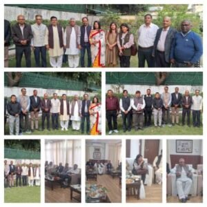 नई दिल्ली 22/11/25*मान्यता प्राप्त पत्रकार कल्याण समिति दिल्ली की पेंशन और कैशलेस स्वास्थ्य सेवा हेतु महत्वपूर्ण बैठक हुई !