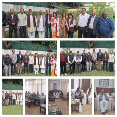 नई दिल्ली 22/11/25*मान्यता प्राप्त पत्रकार कल्याण समिति दिल्ली की पेंशन और कैशलेस स्वास्थ्य सेवा हेतु महत्वपूर्ण बैठक हुई !