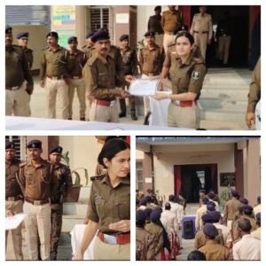 पूर्णिया बिहार 25 नवंबर 25* पूर्णिया पुलिस अधीक्षक की पहल, चौकीदार दफेदार को प्रशस्ति दिया गया,