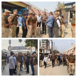 मथुरा 30 नवंबर 25 *वरिष्ठ पुलिस अधीक्षक द्वारा यातायात व्यवस्था के लिए दिशानिर्देश*