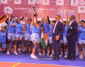 नई दिल्ली 25/11/25*नारी शक्ति ने फिर लहराया परचम 🇮🇳"बेटियों का ट्रिपल धमाल"👏👏🇮🇳🇮🇳