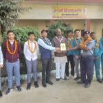 कौशाम्बी 1/12/25*राष्ट्रपति के कार्यक्रम में धर्मा देवी इंटर कॉलेज केन के छात्रों ने जलवा बिखेरा*