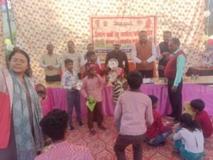 अयोध्या 2दिसम्बर 25*कम्पोजिट विद्यालय गनौली में ब्लॉक स्तरीय दिव्यांग खेल प्रतियोगिता सम्पन्न