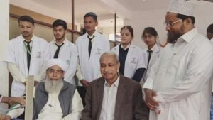 कौशाम्बी 2दिसम्बर 25*शंभूनाथ हॉस्पिटल के डाक्टरों ने सेंट सारंग कान्वेंट स्कूल में लगाया निशुल्क चिकित्सा कैंप*