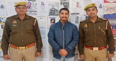 मथुरा 5 दिसंबर 25*थाना वृन्दावन पुलिस द्वारा बलात्कार के अभियोग में वाछिंत अभियुक्त को किया गिरफ्तार ।*