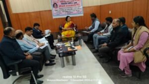 कौशाम्बी 5दिसम्बर 25*महिला कल्याण निगम अध्यक्ष ने योजनाओं का व्यापक प्रचार-प्रसार कर पात्र व्यक्तियो को लाभान्वित करने के दिए निर्देश*