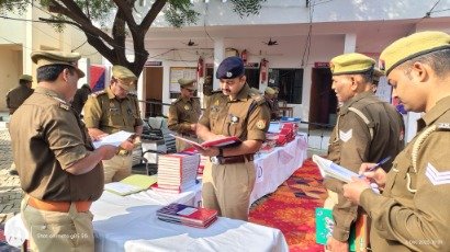 बाँदा 6दिसम्बर 25*पुलिस अधीक्षक बांदा द्वारा थाना पैलानी का किया गया वार्षिक निरीक्षण बाँदा 6दिसम्बर 25*पुलिस अधीक्षक बांदा द्वारा थाना पैलानी का किया गया वार्षिक निरीक्षण