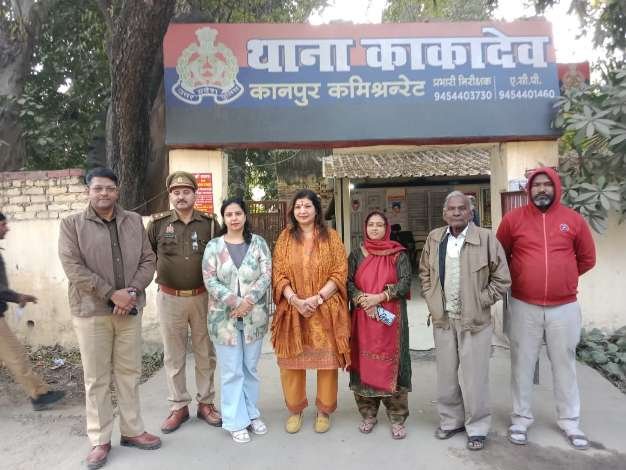 कानपुर नगर 6दिसम्बर 25*काकादेव थाना प्रभारी राजेश शर्मा और उपनिरीक्षक शिवकरण वर्मा का सराहनीय प्रयास*