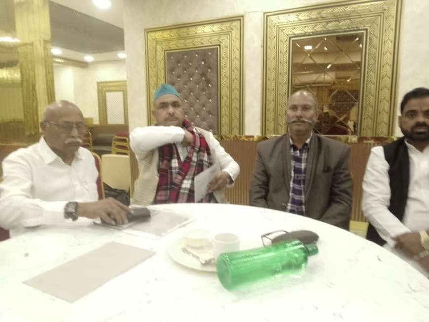 गाजियाबाद 7दिसम्बर 25*एस के के एम के साथ गाजियाबाद में बैठक में एस एस पी की मांग उठाई