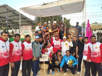 मथुरा 7 दिसंबर 25 *आगरा और मथुरा पुलिस के बीच क्रिकेट प्रतियोगिता का आयोजन*