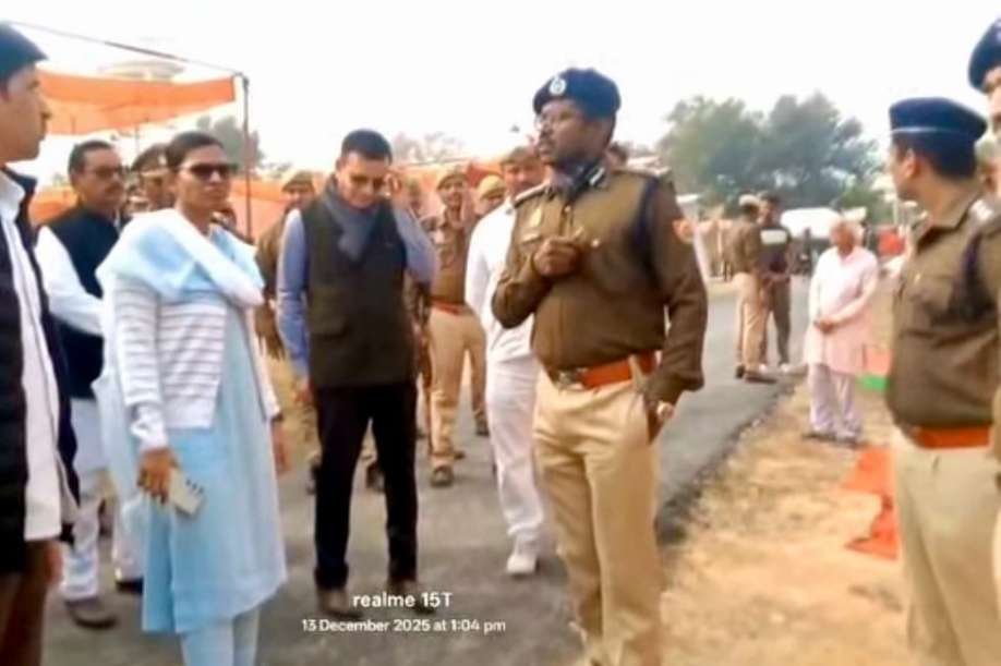 बाँदा 13दिसम्बर 25*बांदा में सिमौनी धाम मेले की तैयारियों का लिया गया जायज़ा*