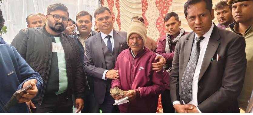 बुलंदशहर 13दिसम्बर 25*शनिवार को राष्ट्रीय लोक अदालत का आयोजन समस्त तहसीलों पर किया गया।