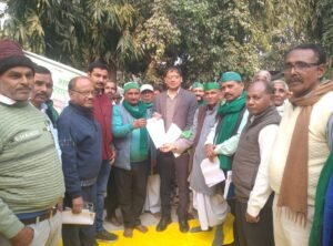 अयोध्या 16दिसम्बर 25*भारतीय किसान यूनियन ने सात सूत्रीय ज्ञापन एसडीएम को सौंपा*