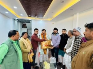 कानपुर नगर 17दिसम्बर 25*उत्तरीपूरा में क्षेत्रीय अध्यक्ष प्रकाश पाल का हुआ भव्य स्वागत,