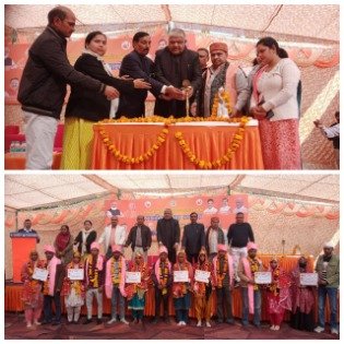 सहारनपुर 22दिसम्बर 25*मुख्यमंत्री सामूहिक विवाह योजनांतर्गत रीति रिवाज के साथ 22 जोड़ो का विवाह संपन्न हुआ....*