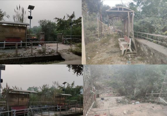 कानपुर नगर23दिसम्बर 25**करोड़ों का तालाब बदहाली में, नगर निगम विभाग द्वारा किए गए भ्रष्टाचार पर उठे रहे सवाल पर जनप्रतिनिधियों ने भी कर लिया है किनारा*