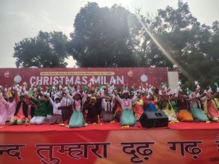 रोहतास 25दिसम्बर 25*क्रिसमस मिलन समारोह भव्य रूप से मनाया गया*