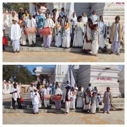 अनूपपुर 22दिसम्बर 25*भजनों से समाज जागरण: अमरकंटक में अनूठा अभियान,