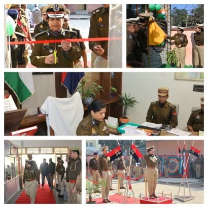 मथुरा 23 दिसंबर 25* अपर पुलिस महानिदेशक आगरा जोन द्वारा विभिन्न अनुभागों का वार्षिक निरीक्षण एवं नई कैंटीन का उद्घाटन*