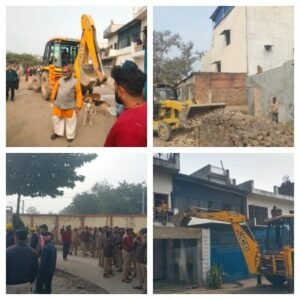 कानपुर नगर 29दिसम्बर 25*पनकी पावर हाउस सब्जी मंडी में चला अतिक्रमण अभियान*