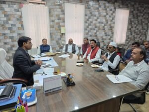 अयोध्या१० दिसंबर २५* को लेकर उपजिलाधिकारी ने सभी राजनीतिक दलों के साथ की बैठक