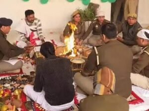 यूपी १२ सितम्बर २५ संभल में दीपा सराय पुलिस चौकी का उद्घाटन।