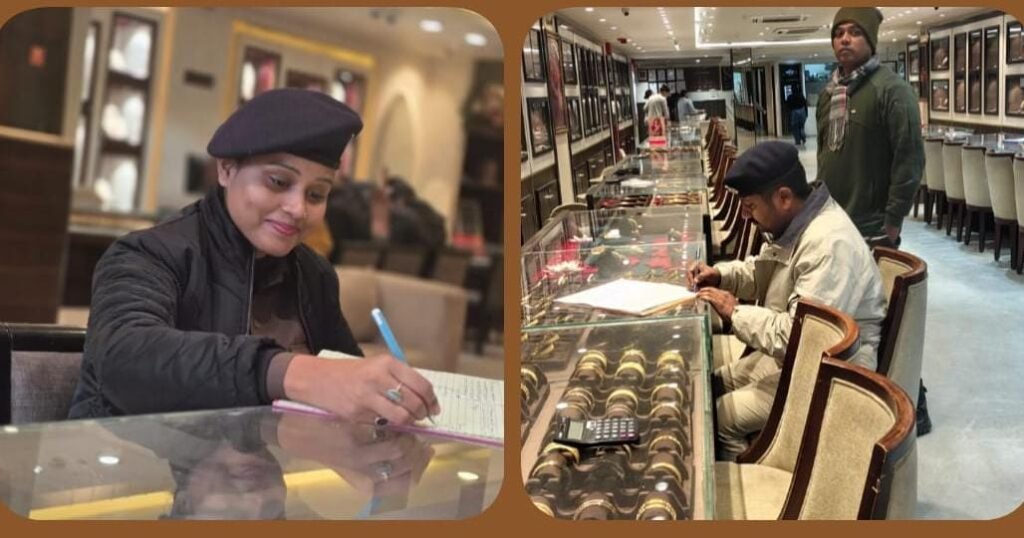 पूर्णिया बिहार 19 दिसंबर 25 * ज्वेलरी शॉप पर पुलिस की नजर: पूर्णिया पुलिस ने किया निरीक्षण