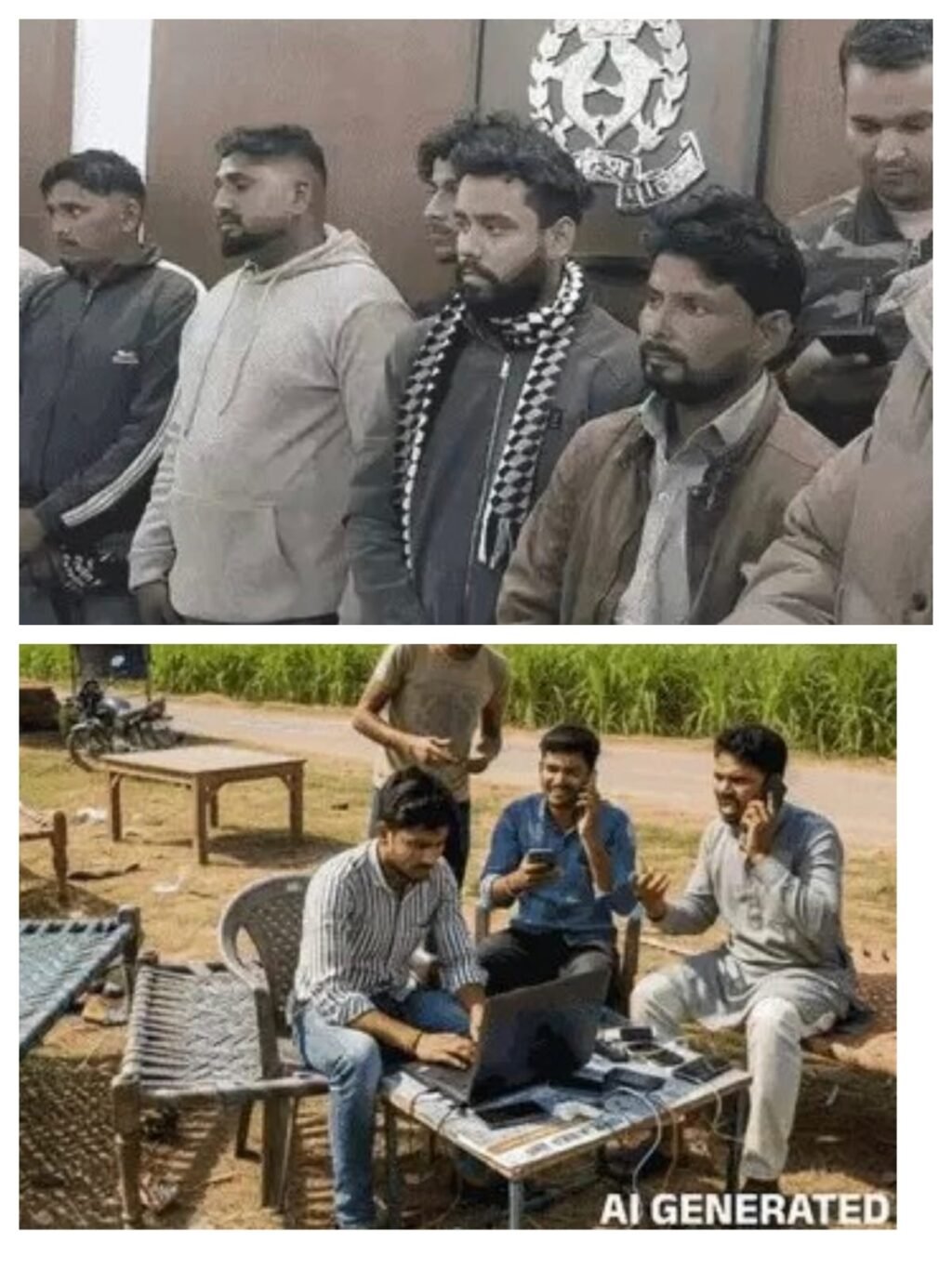 कानपूर २० दिसंबर २५ *  पुलिस अफसर बनकर लोगों को कॉल कर FIR और गिरफ्तारी का डर दिखाकर वसूली की। ..