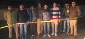 मथुरा 25 दिसंबर 25*थाना कोतवाली पुलिस व एसओजी टीम की संयुक्त कार्यवाही में छात्रा के साथ गलत नियत से छेड़छाड़ कर गलत काम करने वाले अभियुक्त को पुलिस मुठभेड़ में किया गिरफ्तार ।*