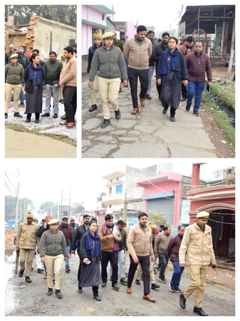 लखीमपुर खीरी २८ दिसंबर २५ * सड़क निर्माण से महेवागंज