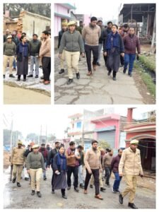 लखीमपुर खीरी २८ दिसंबर २५ * सड़क निर्माण से महेवागंज