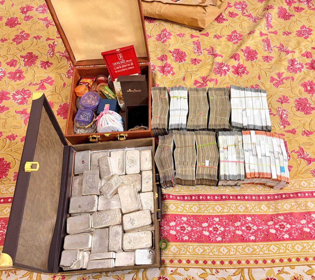 झाँसी ३१ दिसम्बर २५ * CBI ने सेंट्रल GST में तैनात डिप्टी कमिश्नर प्रभा भंडारी सहित 2 अधीक्षकों, एक वकील और एक कंपनी मालिक को गिरफ्तार किया। .. झाँसी ३१ दिसम्बर २५ * CBI ने सेंट्रल GST में तैनात डिप्टी कमिश्नर प्रभा भंडारी सहित 2 अधीक्षकों, एक वकील और एक कंपनी मालिक को गिरफ्तार किया। ..