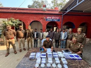 मथुरा 20 जनवरी 26*थाना शेरगढ़ पुलिस टीम द्वारा साइबर ठगी करने वाले 06 शातिर अभियुक्तगण को गिरफ्तार किया गया।*