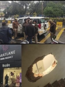 सहारनपुर23 जनवरी २६*छत से उतरे चोर, डायमंड शोरूम में लाखों रुपए के माल पर हाथ साफ*