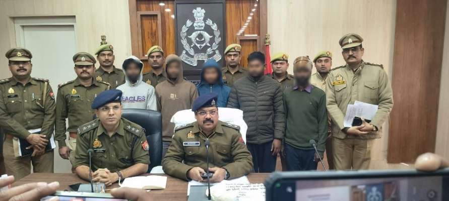 अयोध्या 4 जनवरी 26*रुदौली पुलिस की बड़ी कार्यवाही,पांच लाख का चोरी का सामान बरामद
